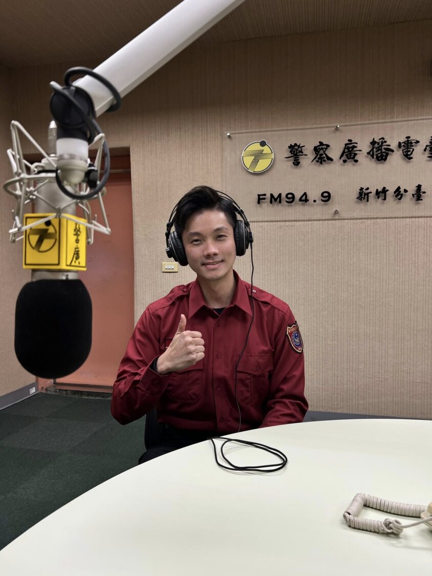 賴俊傑長期投入EMS教育推廣與媒體宣導,透過廣播節目分享急救觀念,提升民眾對到院前救護的認識。(圖/記者張家燁翻攝)