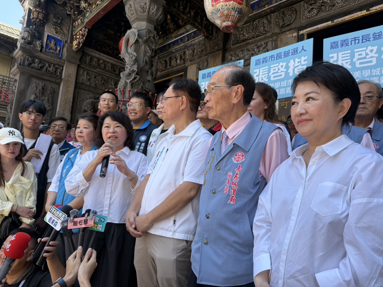 黃敏惠提到,期盼未來中央能儘速核定推動高鐵嘉義站聯外軌道計畫,讓嘉義市交通建設再向前邁進。(記者翻攝)
