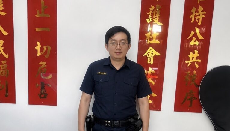萬華警分局康定路派出所員警姜人豪。（圖／記者 趙靜姸翻攝）