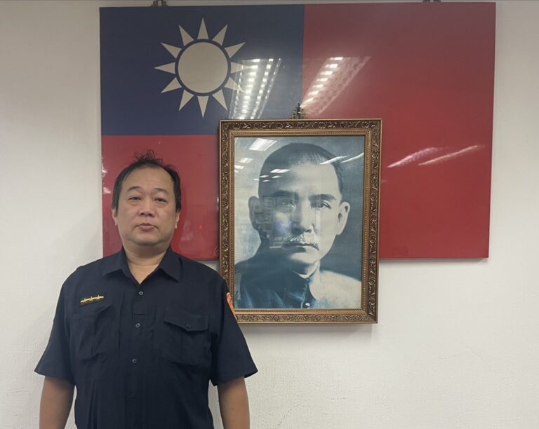 現場處理員警：警員余奕龍。(圖／記者李健興 翻攝）