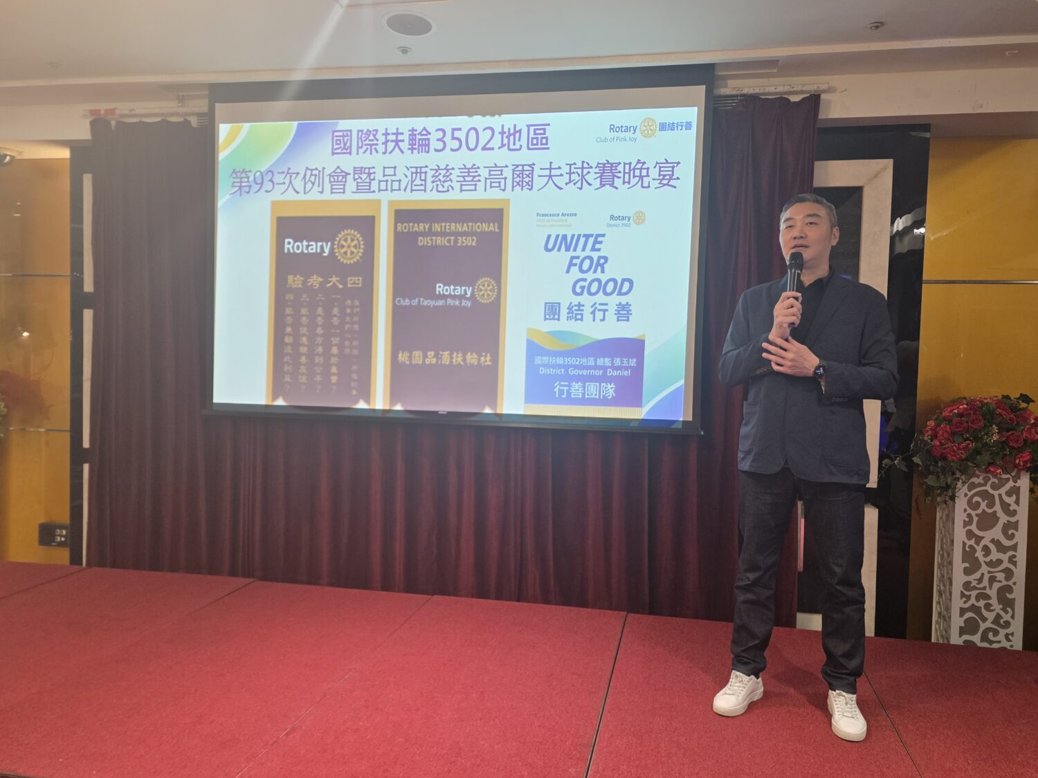 張智淵強調,公益從來不是一次性的活動,而是一條持續前行的道路。(圖/記者 趙靜姸攝)
