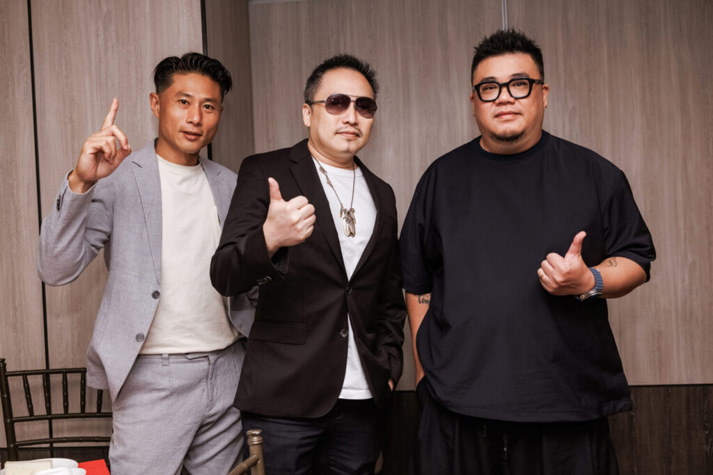 左起-Goshot APP執行長彭小刀、錢人豪導演、抓馬文化謝國豪共同出席「Thai Wave 2026：Series & Music Experience in Taiwan－泰潮來襲 影視音樂全感體驗」。(圖/劇匯文創 提供)