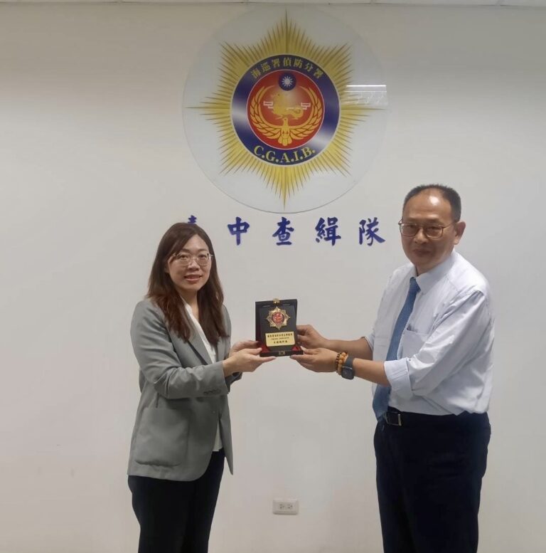 海巡署偵防分署24日於臺中查緝隊辦理「清廉領航 守護海疆」(中部場次)法治教育宣導講座。(圖/海巡署)