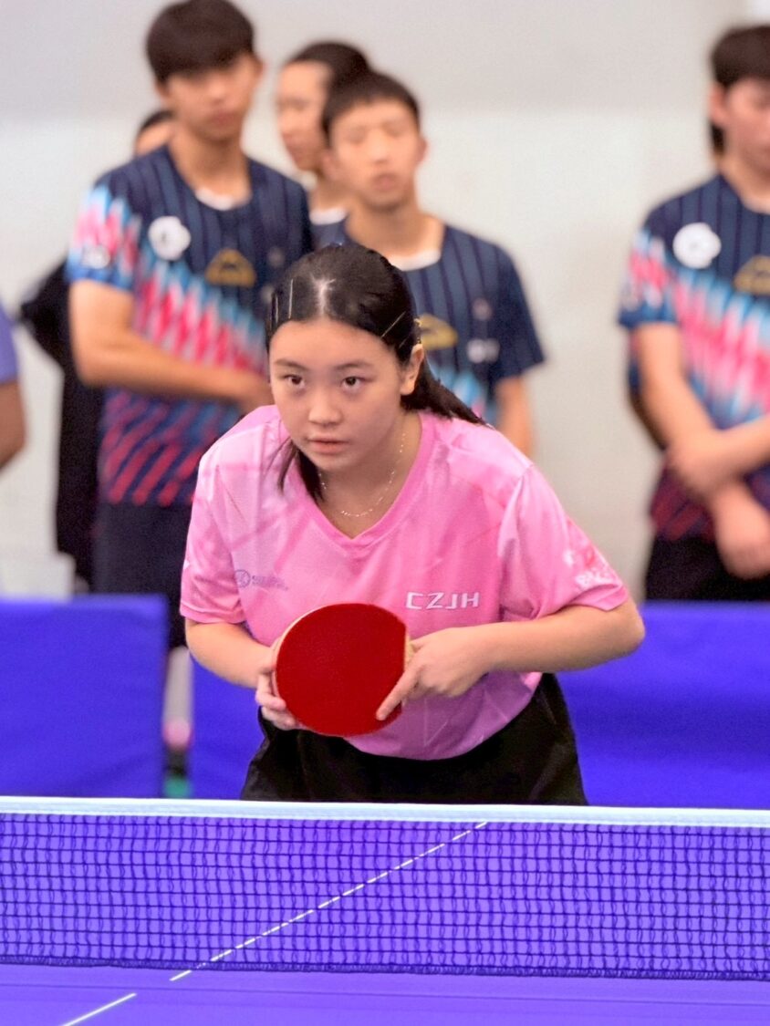 ▲U11世界排名19名王宥晴也參與比賽。(照片/王士豪提供)