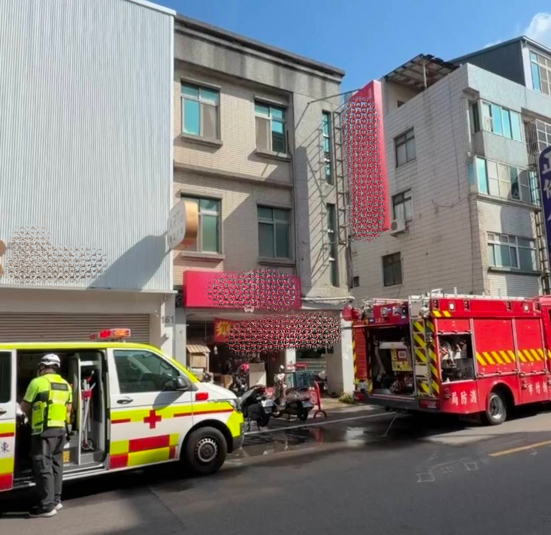 新竹市一間必比登名店日前發生嚴重氣爆事故。（圖／民眾提供）