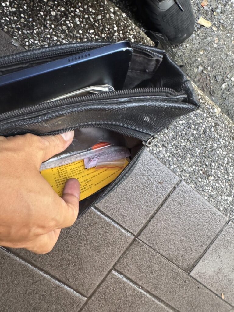 警方查緝竊盜案順帶查獲毒品及通緝。(圖/記者薛秀蓮 翻攝)