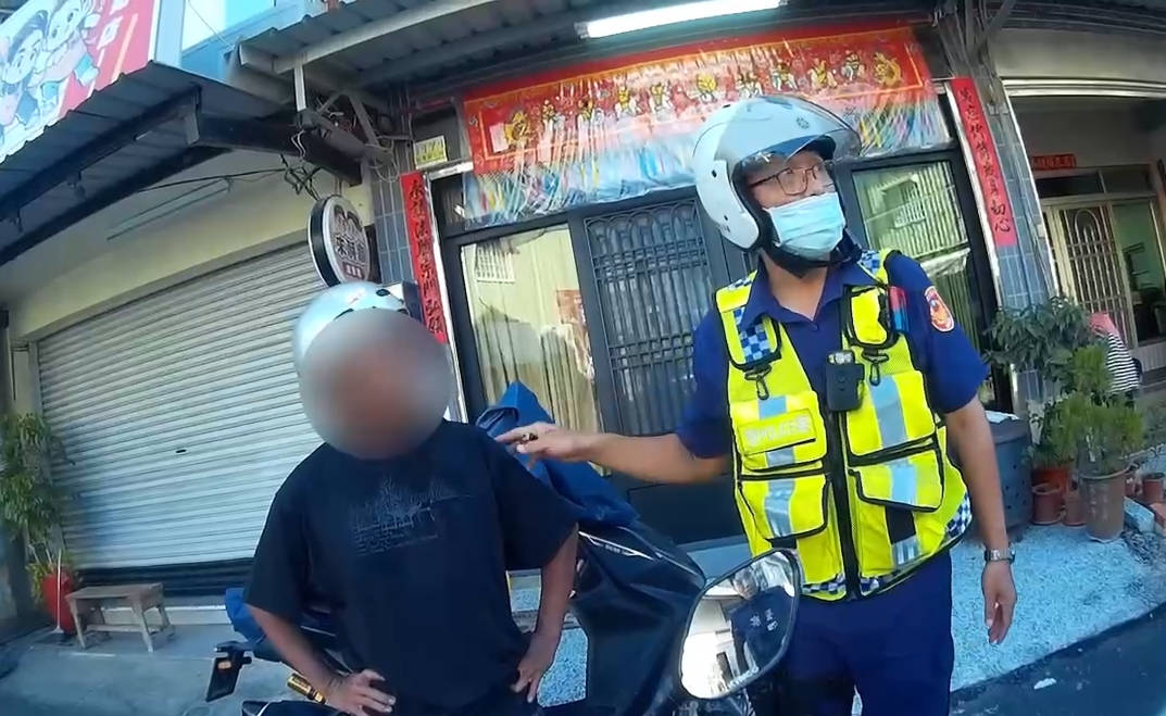門牌當車牌魚目混珠！湖內警「鷹眼」抓包無照毒駕男送辦