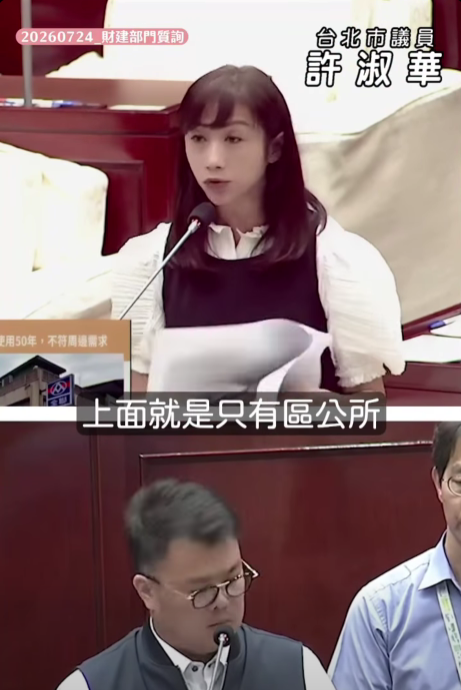 台北市議員許淑華爭取黎忠市場改建，增設停車格及長照服務設施。（圖／許淑華粉專）