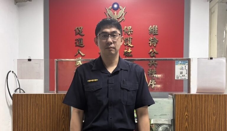 萬華分局莒光派出所警員黃世祥。(圖/記者 趙靜姸翻攝)