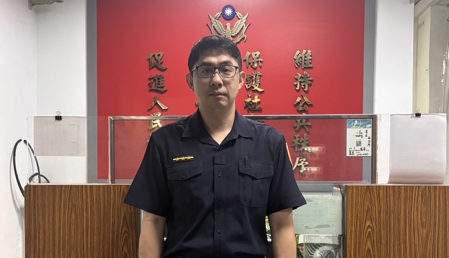 萬華分局莒光派出所警員黃世祥。（圖／記者 趙靜姸翻攝）