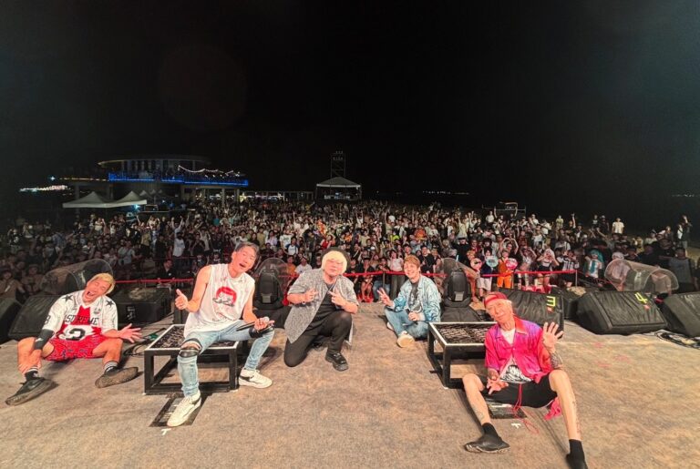 許君君參與2025澎湖國際沙灘狂想曲 FLOW演唱。(圖/魂燃天乘 提供)