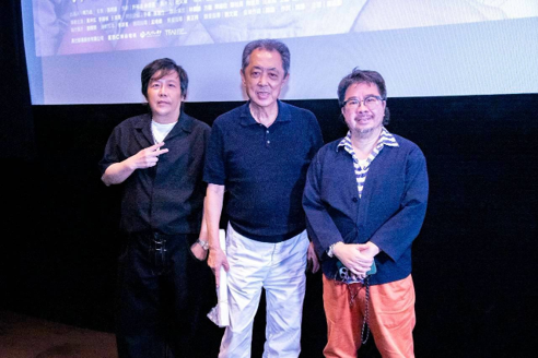 右起-國影中心董事長 褚明仁 。朱延平導演 姜寧導演。(圖/禾力文創 提供)