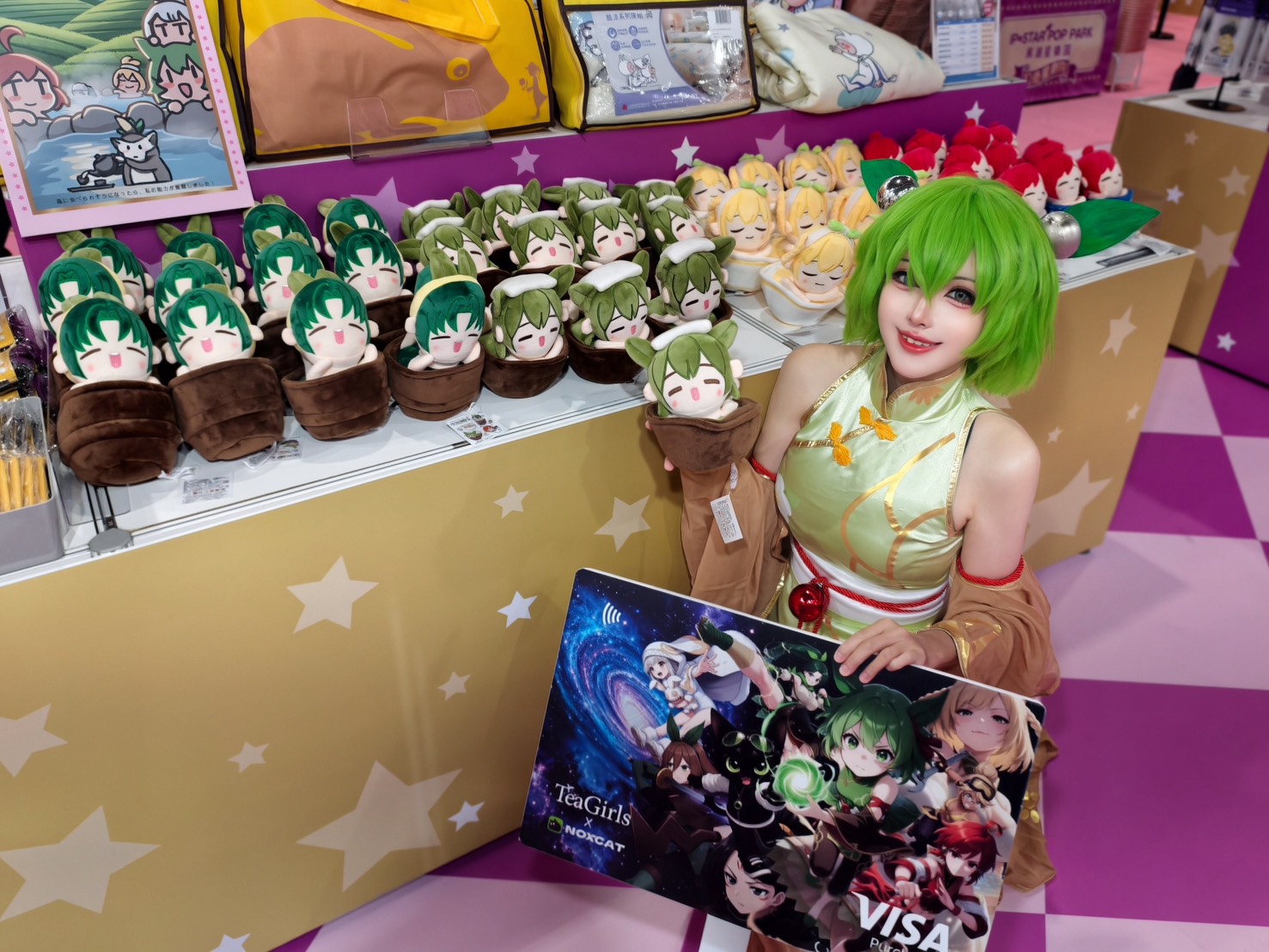 台灣原創動漫 IP《茶葉少女 Tea Girls》於 2026 臺灣文化創意博覽會展現全新跨界成果。(圖/卡米客工作室 提供)
