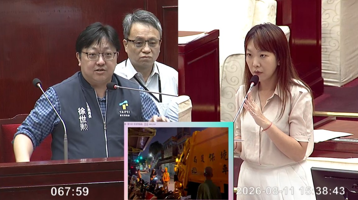 垃圾車收運爆安全漏洞　張文潔促北市環保局檢討