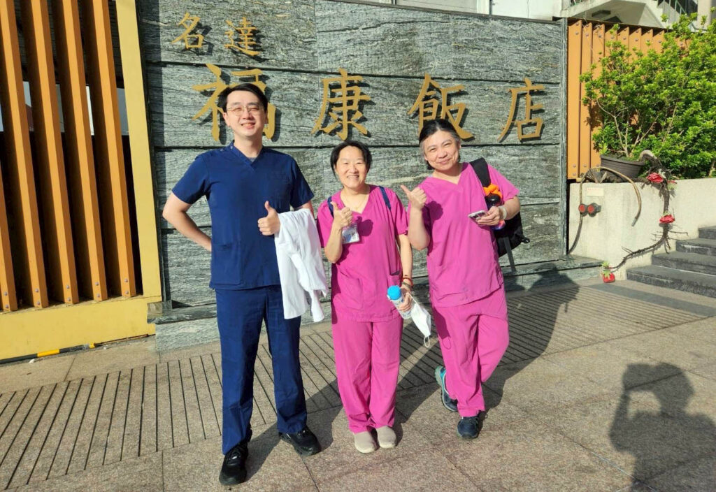 馬太鞍溪災後醫療守護　白袍超人用專業守住生命希望