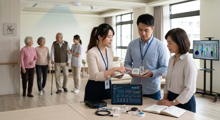 i can銀享科技商機媒合平台 協助企業跨域產業合作 。(圖/AI製圖)