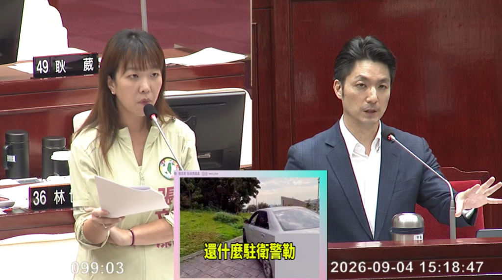 張文潔痛批市府把約僱駐警推上火線挨罵「打自己人巴掌」。（圖／張文潔辦公室）