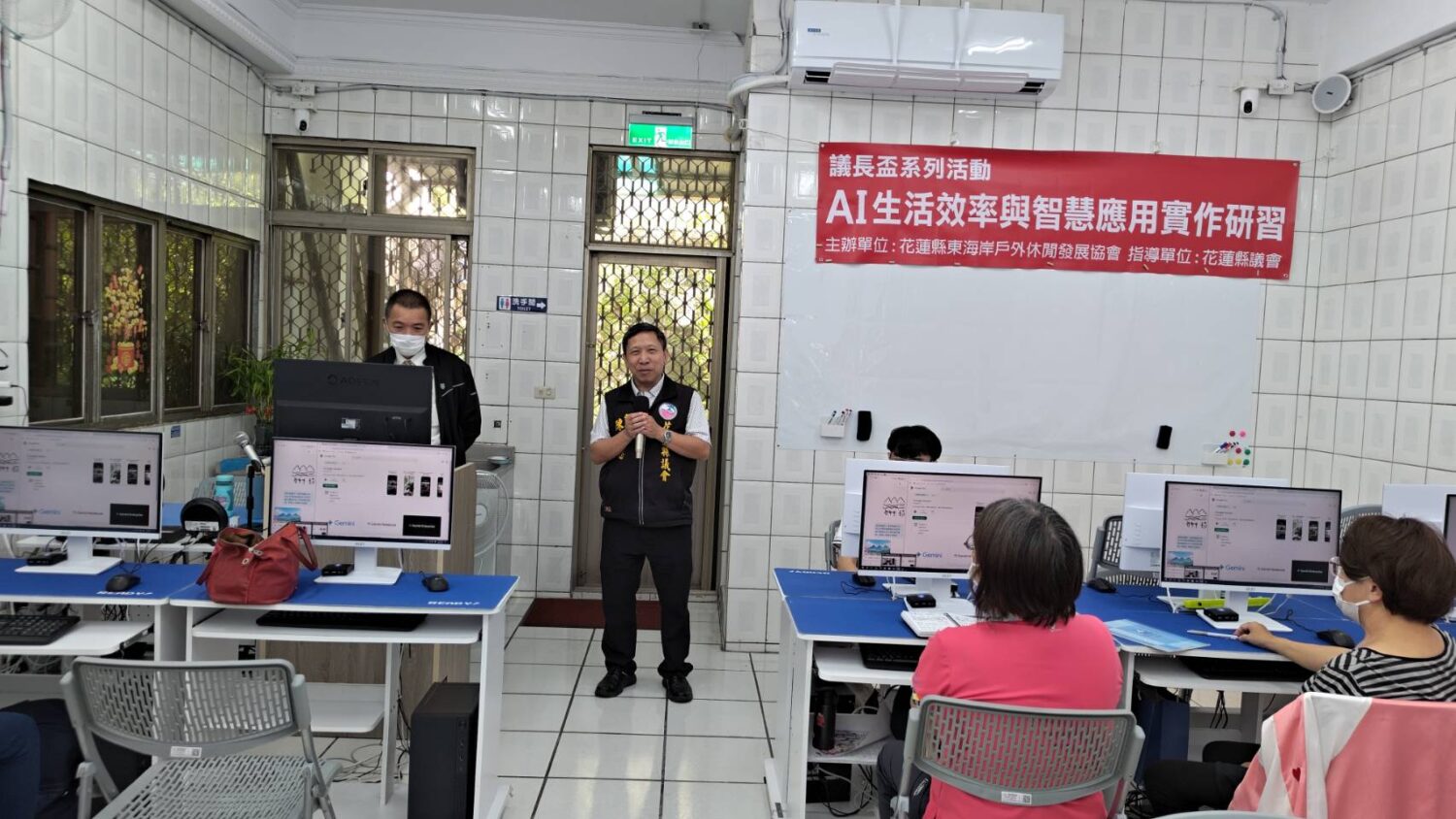 本次研習結合花蓮自然景觀、人文資源與戶外休閒特色,實作產出觀光文案、海報及影音素材,期盼培育在地數位人才、提升產業行銷效率,為花蓮智慧觀光注入創新動能。(圖/記者 趙靜姸翻攝)