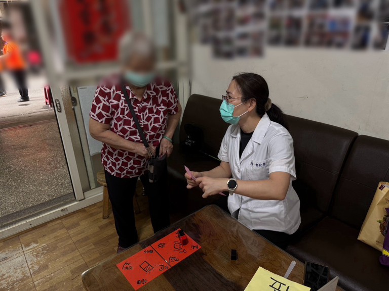 「左流右新」深入社區守護長者　樂生醫院攜手里長助近3千人接種