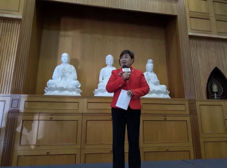 徐佳青表示,任職期間始終依法行政、問心無愧,否認浪費公帑或圖利家人。(圖/記者翻攝)