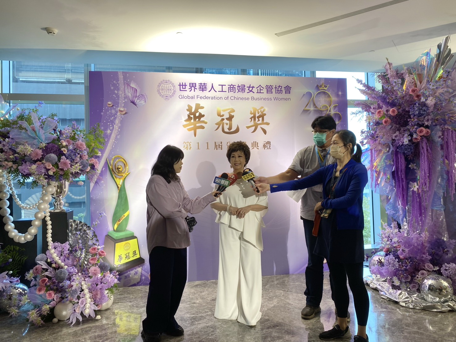 世華第13屆世界總會長林淑敏帶領世華持續擴大國際組織網絡,也透過公益行動實踐企業社會責任,展現女性領袖兼具經營實力與人文關懷的特質。(記者包克明 攝)