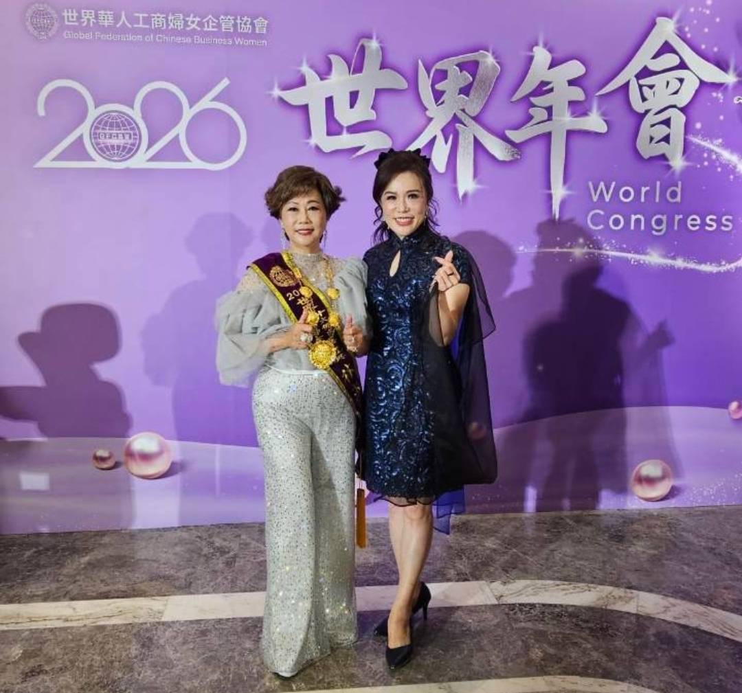 第13屆總會長林淑敏，在兩年的任期中，秉持著傳承、傳愛、傳價值的理念在全球創立了10個分會。（圖／邱千懿提供）