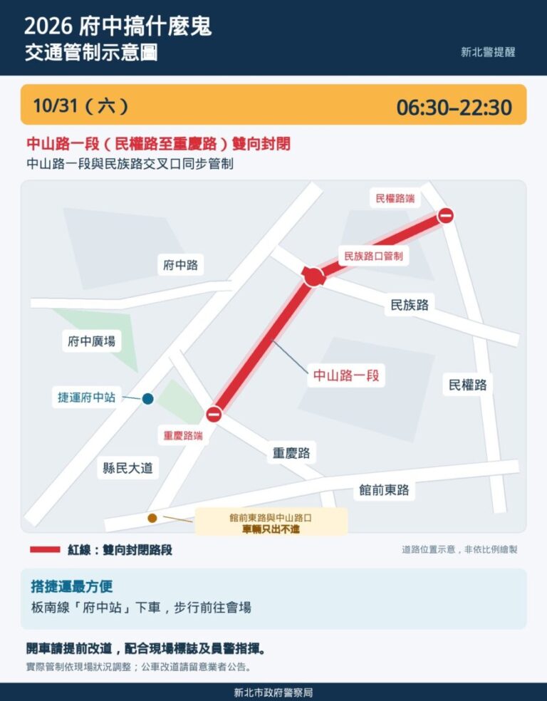 交通管制示意圖。(圖／記者李健興 翻攝）