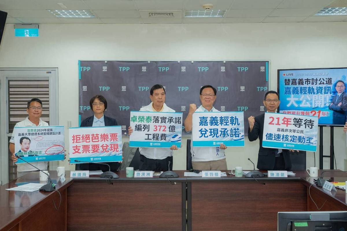 嘉義輕軌等21年還要再等10年？張啓楷爆行政院協商「王美惠只講5句話」