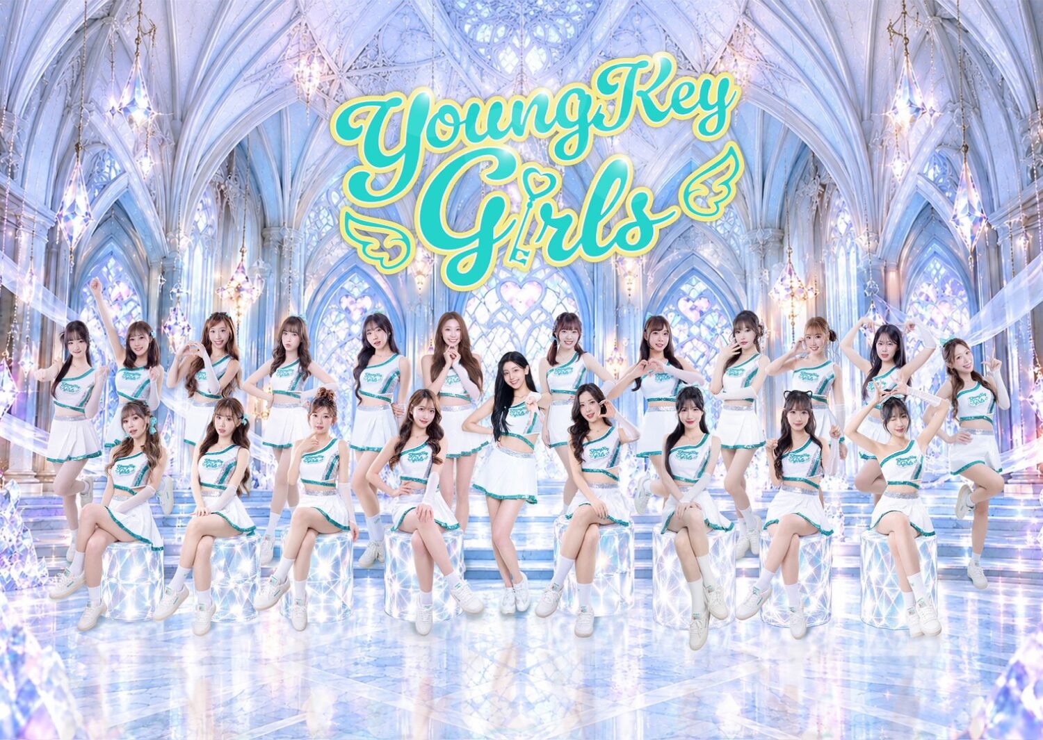 「YoungKey Girls 洋基女孩」 正式亮相。(圖/洋基工程球團 提供)