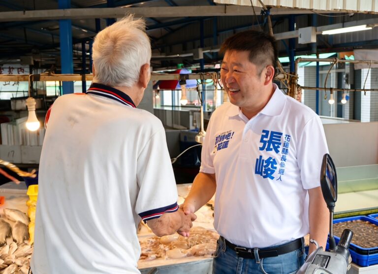 張峻(右)強調,將持續傾聽鄉親需求,以具體政策回應地方期待。(圖/記者 趙靜姸翻攝)